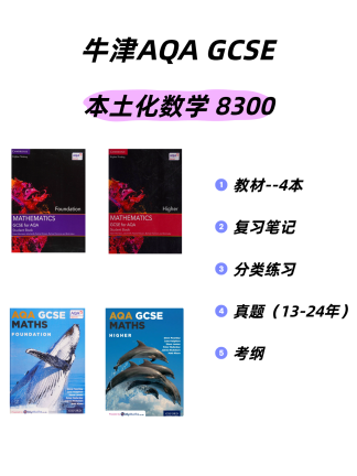AQA GCSE本土化数学8300系列